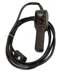 Velocity Series Fully Powered Trailer Jack With Side Mount 12,000 Lbs Per Leg Capacity 24 Inch Travel Bolt On Installation No Hydraulic Oil Or Hoses Needed Ultra Fast High Speed System control handle and cable
