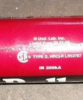 ECSR-600N 600A 600V CL RK5 Used Surplus Heavy Duty Industrial Circuit Breaker For Electrical Panels AIC 200 Rating Ideal For Commercial And Industrial Beefy Power Feeds And Quick Replacement Or Spare Parts, cylindrical fuse link with copper ends