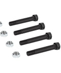 Nine Sixteenth Inch Eighteen Thread Trailer Leaf Spring Shackle Bolts With Nuts Three And One Half Inch Long Four Pack