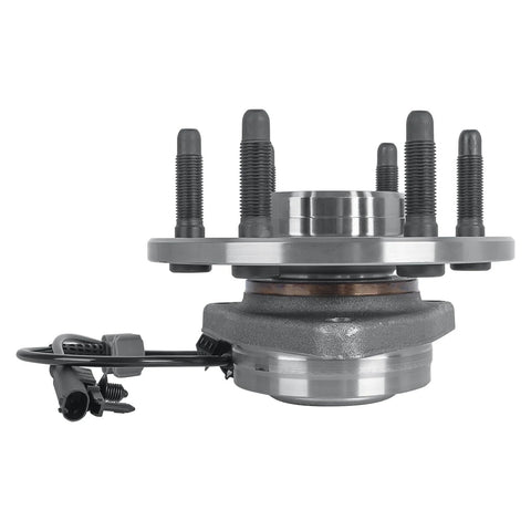 Side view of Front Wheel Hub Bearing Assembly 6 Lug 2WD ABS Direct Fit OE Replacement 515097 for 2007-2014 GM trucks.