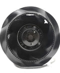 Heavy Duty Industrial Centrifugal Cooling Fan Blower R2E220-AA40-23 25 48 50 Series For Industrial Equipment Heat Dissipation High Efficiency Airflow Low Noise Motor Beefy Build Easy Mounting Perfect For Continuous Duty Cooling, black rear view