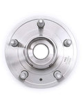 Front view of a 5-lug Front Or Rear Wheel Hub Bearing Assembly For 2010-2016 Buick Lacrosse, 2011-2016 Buick Regal, OE style replacement