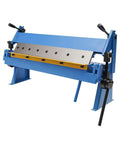 24 Inch Pan And Box Brake Sheet Metal Hand Tool With Removable Fingers for Precise Bends, ideal for workshops and metalworking projects
