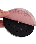 5 Inch Sanding Disc with Aluminum Oxide Mesh Hook and Loop design, ideal for wood, drywall, and metal projects.