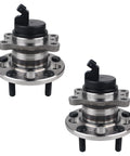 Rear Wheel Hub Assembly With Abs Sensor 2014 To 2019 Kia Soul And Soul Ev, 5 lug, direct fit auto parts, detailed view.