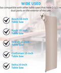 Heavy Duty Table Saw Dust Collector Bag With Reinforced Wire Frame To Kick Dust To The Curb And Keep Your Shop Sweet Universal Fit for Bosch, Ryobi, Dewalt, Craftsman, Delta.
