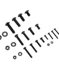 Assorted screws, nuts, and washers from 1220 Pcs Screw Nut Washer Kit In Carbon Steel M2 M3 M4 M5 With 8 12 16 20mm Screws Set