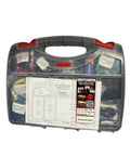 Deluxe Electronics Third Edition Component Kit case for Beginners to Pros with assorted DIY circuit materials inside
