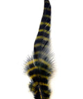 Barred Schlappen Feathers Olive Black For Big Streamers And Articulated Flies Soft Long Fibers With Bold Movement Great For Oversized Fly Patterns