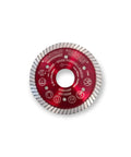 Red Line Squadro Small Diameter Dry Cut Diamond Blade 3-3/8 Inch For Tile And Slab with micro-thin continuous rim features