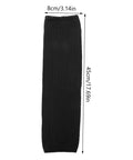 2 Pack Cut Resistant Arm Sleeves Hella Tough Pe Guard Top Shelf Protection For Gardening Welding Metalwork And Crafting, black, 8cm x 45cm