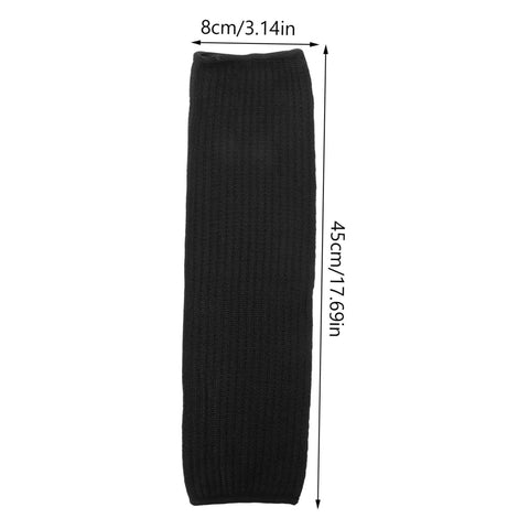 2 Pack Cut Resistant Arm Sleeves Hella Tough Pe Guard Top Shelf Protection For Gardening Welding Metalwork And Crafting, black, 8cm x 45cm