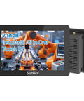 7 Inch Embedded Panel PC With 10 Point Capacitive Touchscreen 1024x600 Display, VESA Mount, Windows 10 in warehouse setting