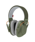 Kids Noise Canceling Headphones With 25 dB Sound Reduction Adjustable For Ages 3 To 16 CE And ANSI Certified, green, front view