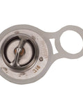 Premium Engine Coolant Thermostat With Gasket Seal Kit For Mini Cooper 2002 To 2008 R50 R52 R53, top view showing thermostat structure.