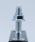 Close-up of One Inch Lift Dope Torque Converter Riser Kit for mini bike go karts, visible bolt and riser assembly.