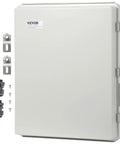 Weatherproof Junction Box Made From Heavy Duty ABS With Sturdy Hinged Lid And Stainless Steel Lock, IP67 Rated Outdoor Electrical Box