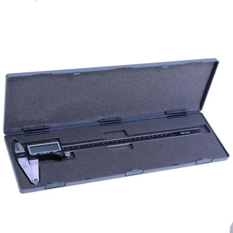 Beefy Screen Digital Caliper 0 To 12 Inches With IP54 Splash, Oil And Dust Resistance in protective case.