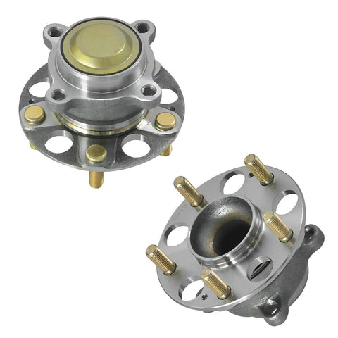 Rear Wheel Hub Bearings And Hubs Assembly Kit For 2015-2020 Acura TLX FWD And 2013-2015 And 2018-2023 Honda Accord Gas Models
