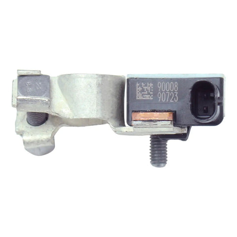 Heavy Duty Battery Current Sensor Terminal Adapter For Gm Rides Plug And Play Voltage Thermometer Monitor Snap On Fit Oem Replacement 135990 Garage Essentials close-up view of sensor with metal and plastic components.