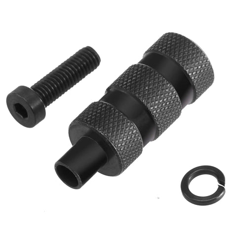 Gonna Be Your Ultimate Upgrade To The Side Charging Bolt Extended Handle Knob All Steel Knurled Grip with screw and washer
