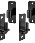 Beefy 6mm Steel Heavy Duty Gate Hinges Two-Pack, 600Lb Per Pair, Wall Mount, Rust Proof E-Coating, Outdoor Hardware