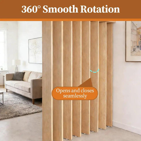 Living room partition using Concealed Door Hinge With 360 Degree Rotation And Spring, Adjustable Swivel Hinge for easy installation.