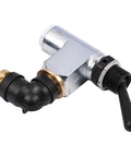 Air Toggle Switch Pneumatic Control Valve BA14500 Compatible With Peterbilt Truck And Industrial Applications Big Rig Air Toggle Switch Replacement With Easy Installation Guide, close-up angle of the pneumatic control valve.