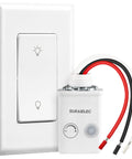 Dimmer Switch Kit With Remote For Two Hundred Watt Incandescent And One Hundred Fifty Watt LED Lighting wall switch and remote
