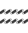 10 Pack 2.5 Inch Stainless Steel Extension Springs For Furniture Replacement Tension Springs For Recliners And Sofas Heavy Duty 12 Turn Coiled Steel