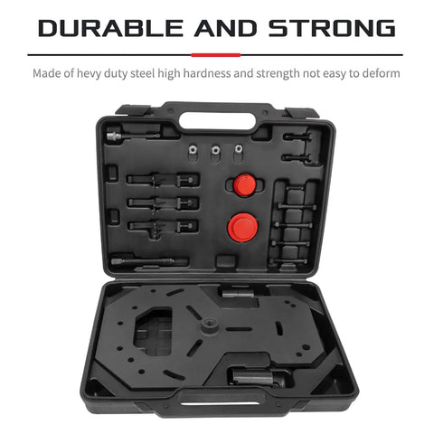 DPS6 Clutch Tool Kit For Volvo And Ford Dry Dual Clutch Transmissions in open case showing components