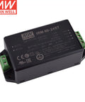 90W AC-DC PCB Mount Power Module With Adjustable 48V Output, 1.88A Screw Terminal, IRM-90-48ST, black with green connectors