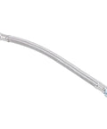 Heavy Duty Flexible Air Compressor Hose 40 Cm Cast Steel Connectors High Pressure Pneumatic Line With Ironclad Seals showing flexible steel construction.