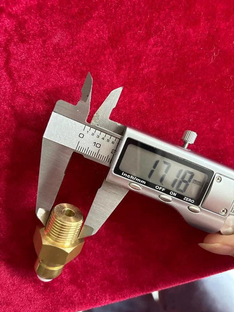 Brass thermal relief valve, 3/8 in NPT, for pressure washer pump