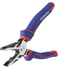 All In One Linesman Pro Screw Extractor Pliers With Non Slip Jaws For Damaged Or Rusted Fasteners Quick Removal 8 Inch Combination Pliers For Home Workshop Auto And DIY Projects WORKPRO