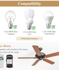 Universal Ceiling Fan Remote Kit With Light Dimmer And 3 Speed Control Includes FAN28R Receiver And Wall Mount compatibility diagram