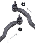 Front End Suspension Kit For Toyota RAV4 2006 To 2018 With Eight Piece Replacement Set Including Front Inner And Outer Tie Rod Ends Front Lower Ball Joints And Sway Bar Links For Improved Steering Smoother Ride And Lasting Durability. Two front outer tie rod ends with hardware