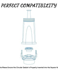 Illustration showing replacement water filter compatibility for Barista Touch Oracle espresso makers. Level Up Your Daily Grind With These Replacement Water Filters For Barista Touch Oracle Dual Boiler Espresso Makers Six Pack Delivers Crisp Sips And Prevents Scale Buildup While Keeping Things Tight On Budget.