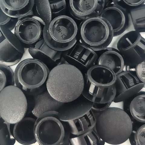 Half Inch Plastic Hole Plugs Flush Snap In Locking Caps For Cabinets Furniture Shelves Bookcases Closets And Woodworking Holes Drilling Covers Screw Hole Plugs Black 50 Pack Easy Fit Seamless Finish No Tools Needed