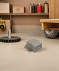 Pneumatic Foot Pedal Air Valve Switch With High Sensitivity And Precise Foot Operation For Industrial Environments And Factories, Rock Solid Heavy Duty Metal Foot Controller For Reliable Hands Free Control In Workshops, gray metal foot valve