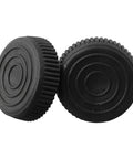 10 Pack Adjustable Furniture Leveling Feet M10 Thread, Height Adjustable Foot Risers For Home Tables And Cabinets, Level Up Your Setup, Minimize Floor Scratches, Reduce Noise, Stabilize Wobbly Furniture black rubber foot pads