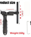 Universal Bike Chain Breaker Tool For 1 To 13 Speed Chains With Spare Replaceable Pin, detailed size and weight shown.
