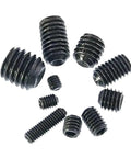 Hex Socket Set Screws Assortment Kit M3 M4 M5 M6 M8 Alloy Steel Cup Point For Furniture 800 Pieces displayed on white background