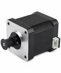 High Torque Nema 17 Y Axis Stepper Motor Sweet Drop In Swap Compatible With Kobra Series showing 16 tooth gear and connector.