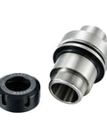 Heavy Duty Hsk63f Tool Holder With Er20 70mm Collet For Precision Machining And Industrial Milling Applications That Keep Your Workflow Smooth And On Point with black nut.