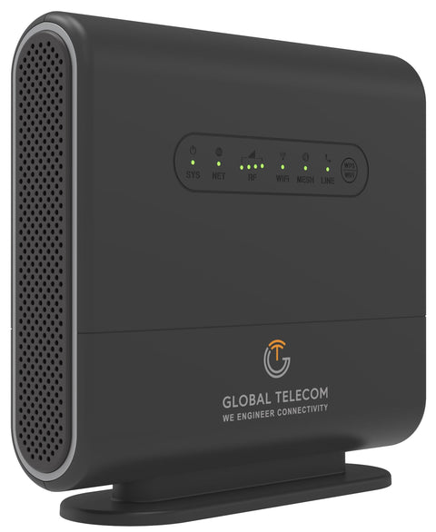 Ultra Fast 5G Indoor Router With WiFi 6 And Multi Port LAN For Home Or Small Office, VoNR And VoLTE Supported, side view