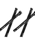 Bottom Mount Drawer Slides Iron Material 1 Pair Heavy Duty Build With Ultra Smooth Glide Durable Replacement Track