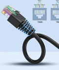 Two Pack RJ45 To 8 Pin Screw Terminal Block Adapter For Cat5 Cat6 Cat7 Ethernet Extender CCTV RJ45 Male Plug To 8 Pins Connector