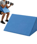 Preacher Curl Pad With Non Slip Base For Home Gym Arm Support 16x8 Inch Cushion High Density Foam Angled Design For Biceps Curl Bench