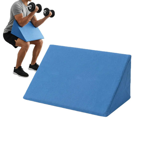 Preacher Curl Pad With Non Slip Base For Home Gym Arm Support 16x8 Inch Cushion High Density Foam Angled Design For Biceps Curl Bench